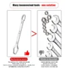 28b391099de0843e504dfe6c1ff99861.webp Double Head Universal Torx Wrench L23cm W3.7cm H0.5cm