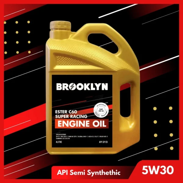 8cc140c50da00b953dacc54cc4fc429d.webp Brooklyn 5W30 Semi Synthetic Engine Oil 4L