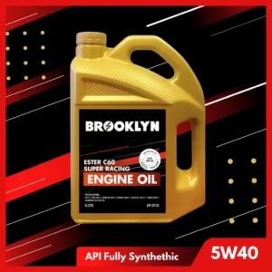 a3558b7af5a98ebdca9b8b496fc13736.webp Brooklyn 5W40 Fully Synthetic Engine Oil 4L