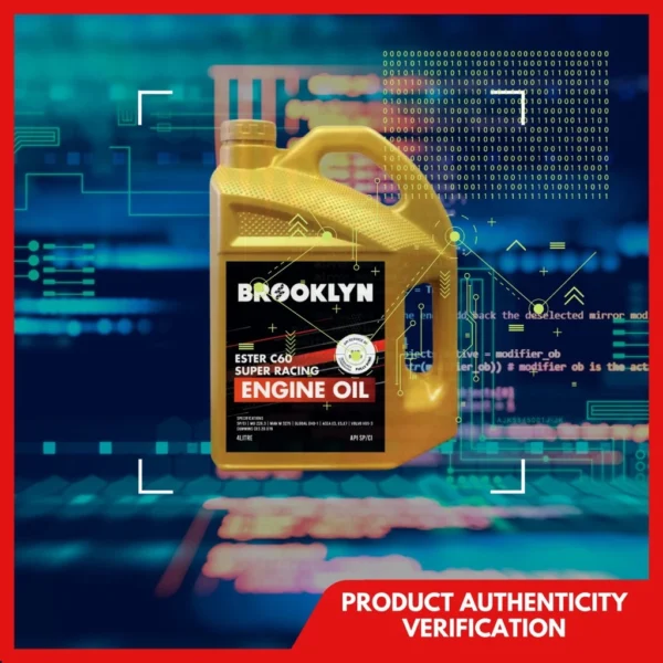 e778828f1450af3ca6492817b5a19d1a.webp Brooklyn 5W40 Fully Synthetic Engine Oil 4L