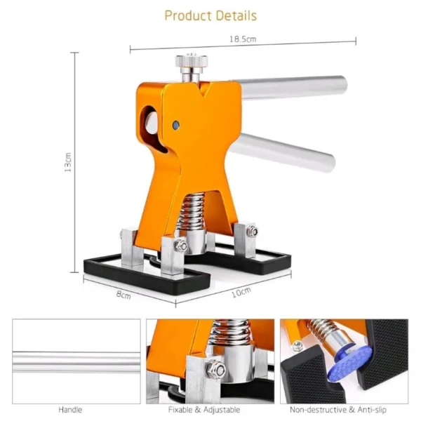 eae1740efef18ec9f67f1afb6296dced.webp Paintless Dent Puller With 18 Tabs L18.5cm W8cm H13cm