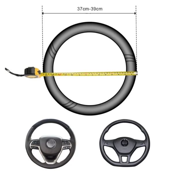 fcdedaaa7ed3afc3a94b2d7aca133437.webp Random Carbon Fiber Car Steering Wheel Cover