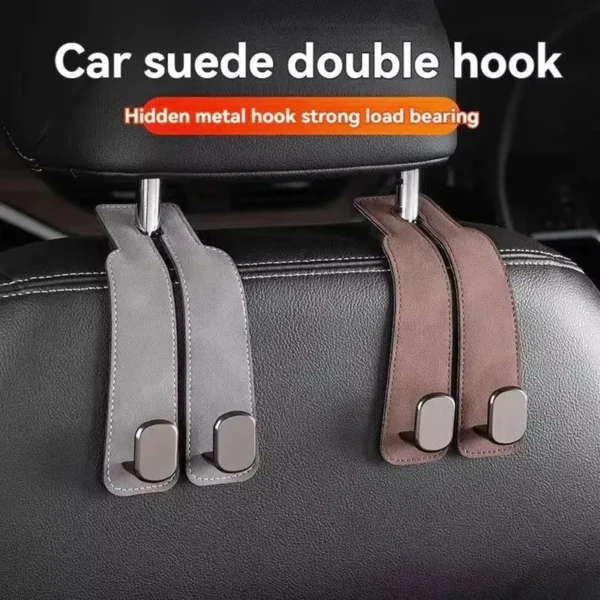my-11134207-7rasd-mcg0ik2rcmp962.webp Random MOTUS Suede Car Headrest Double Hook