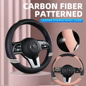 my-11134207-7rasl-md4ekazq3pc330.webp Random PU Leather Steering Wheel Cover 38cm