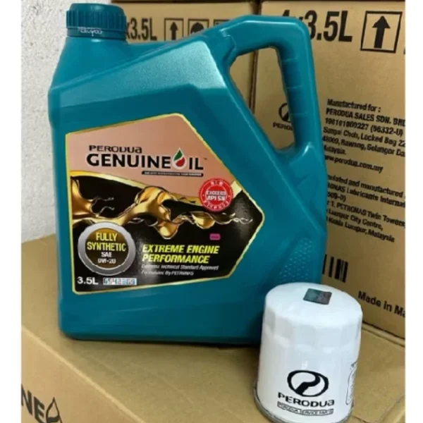 my-11134207-820l7-mo3t5ehrxpty70.webp Perodua 0W20 Fully Synthetic Engine Oil 3.5L