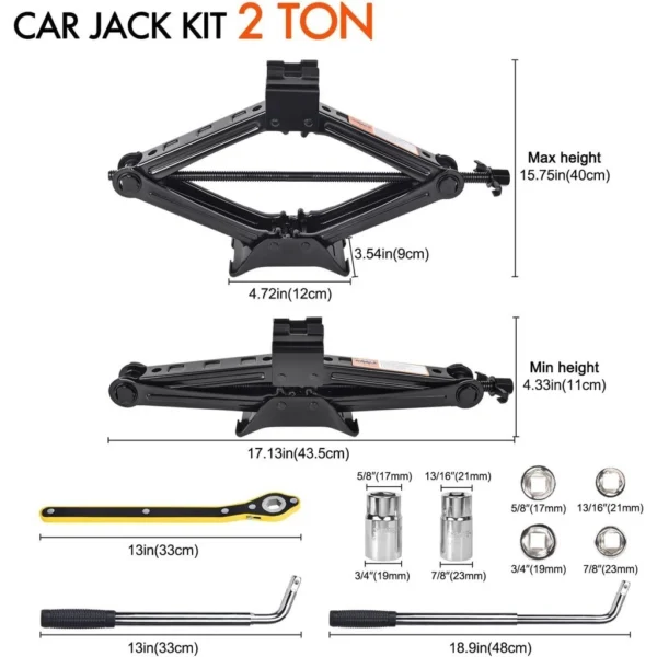 sg-11134201-7reo9-mdu6w65godzx86.webp 2 Ton Car Scissor Jack Kit
