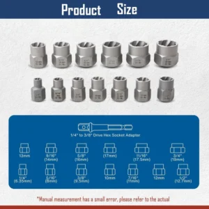 sg-11134201-82280-mhhn3l3yvu2p45.webp 14Pcs Nut Bolt Extractor Socket Set